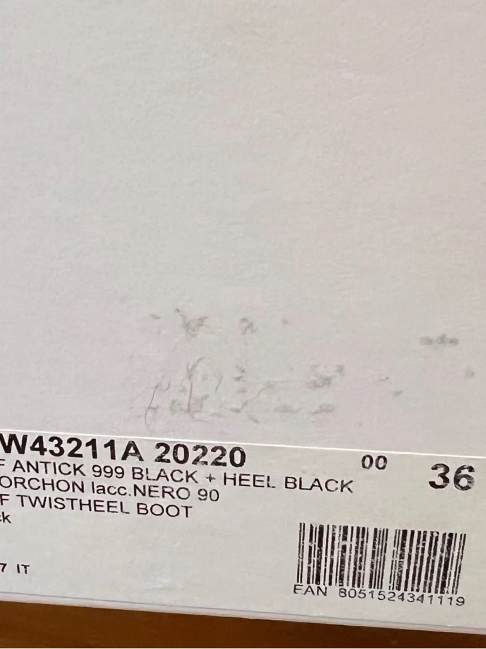 JW ANDERSON 5” see calfskin